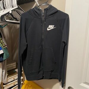 Nike Black Zip Up
